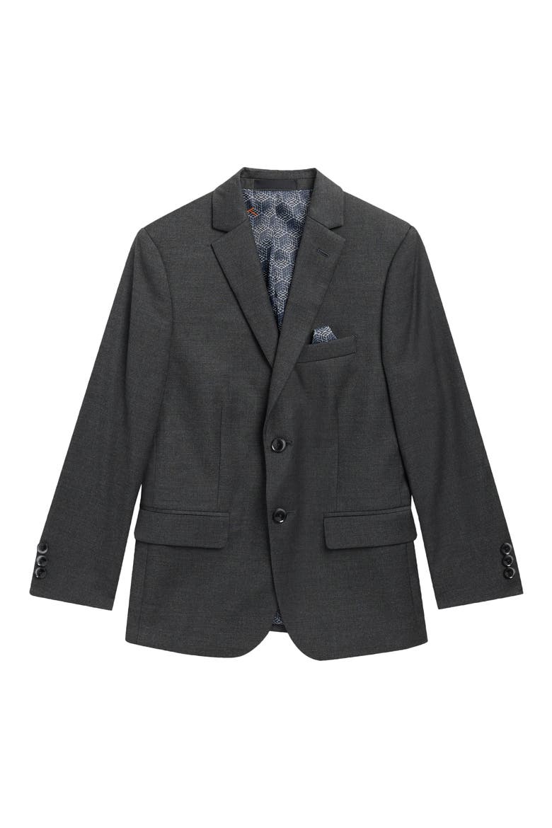 Kids' Sport Coat, Main, color, CHARCOAL
