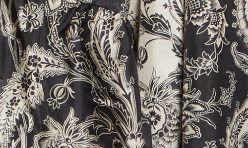 Shop Zimmermann Rhiannon Long Sleeve Silk Habutai Lantern Minidress