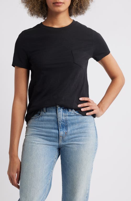 Caslonr Caslon(r) Cotton & Modal T-shirt In Black