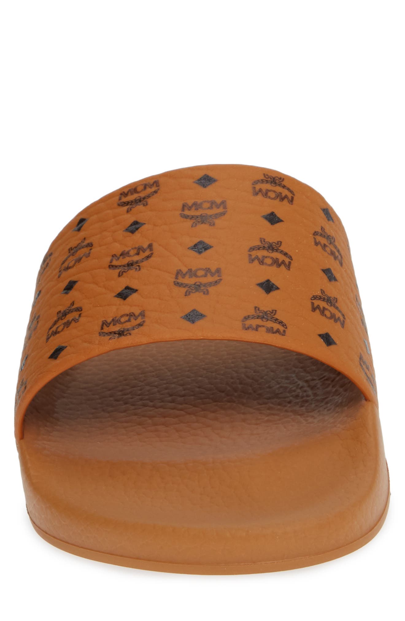 MCM Visetos Slide Sandal, Alternate, color, 
