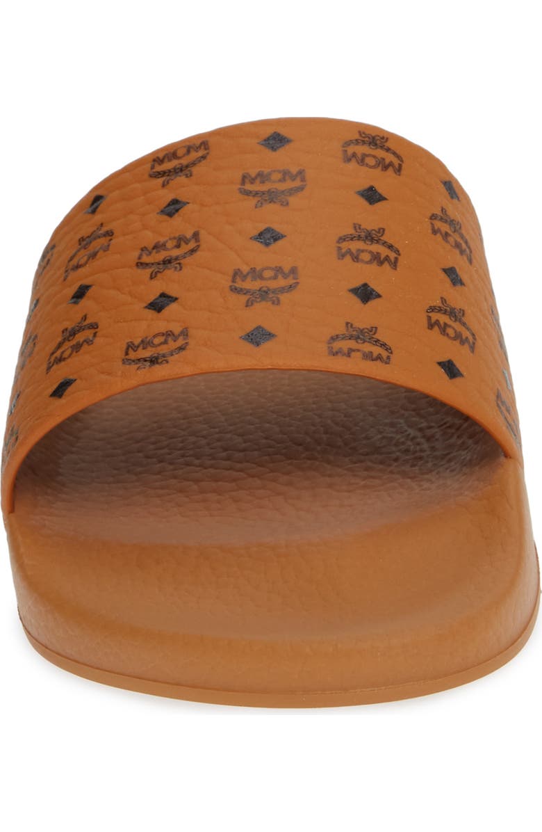 MCM Visetos Slide Sandal, Alternate, color,
