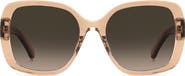 Kate Spade New York Wenona 57mm Square Sunglasses