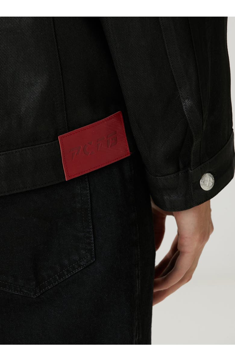 PCFG Faded Denim Jacket, Alternate, color, Black