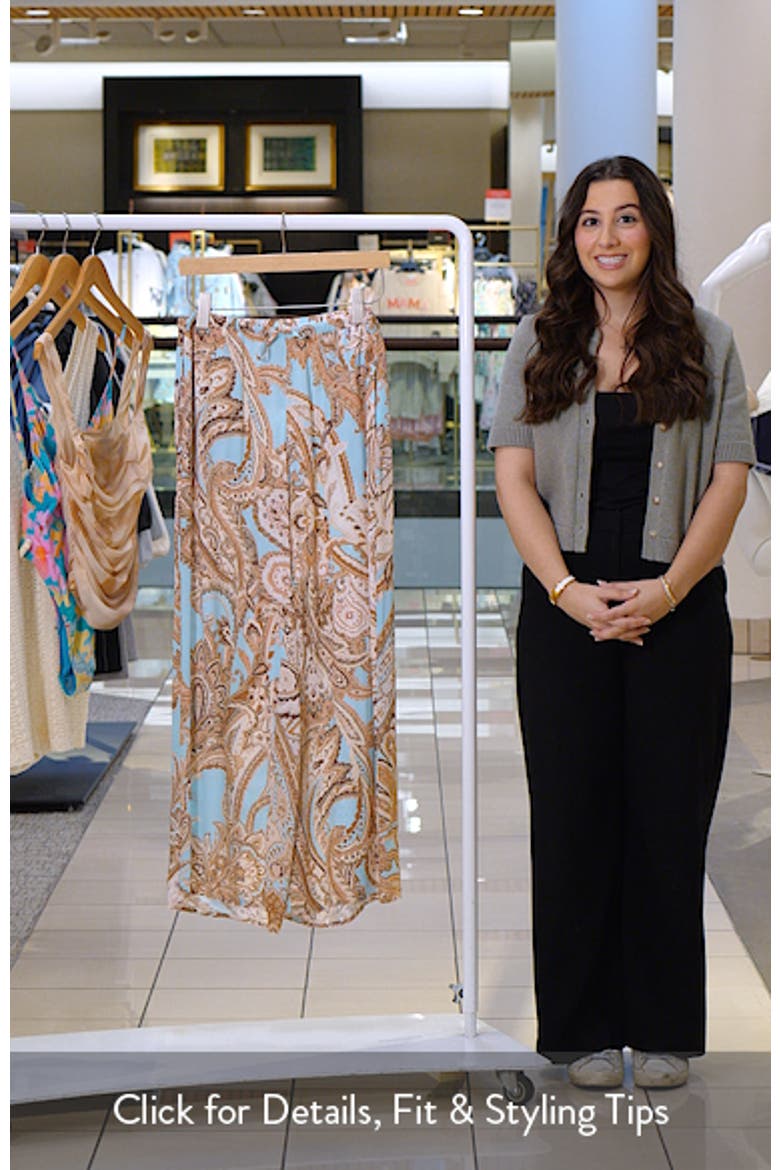 Traditional Paisley Cover-Up Pants video