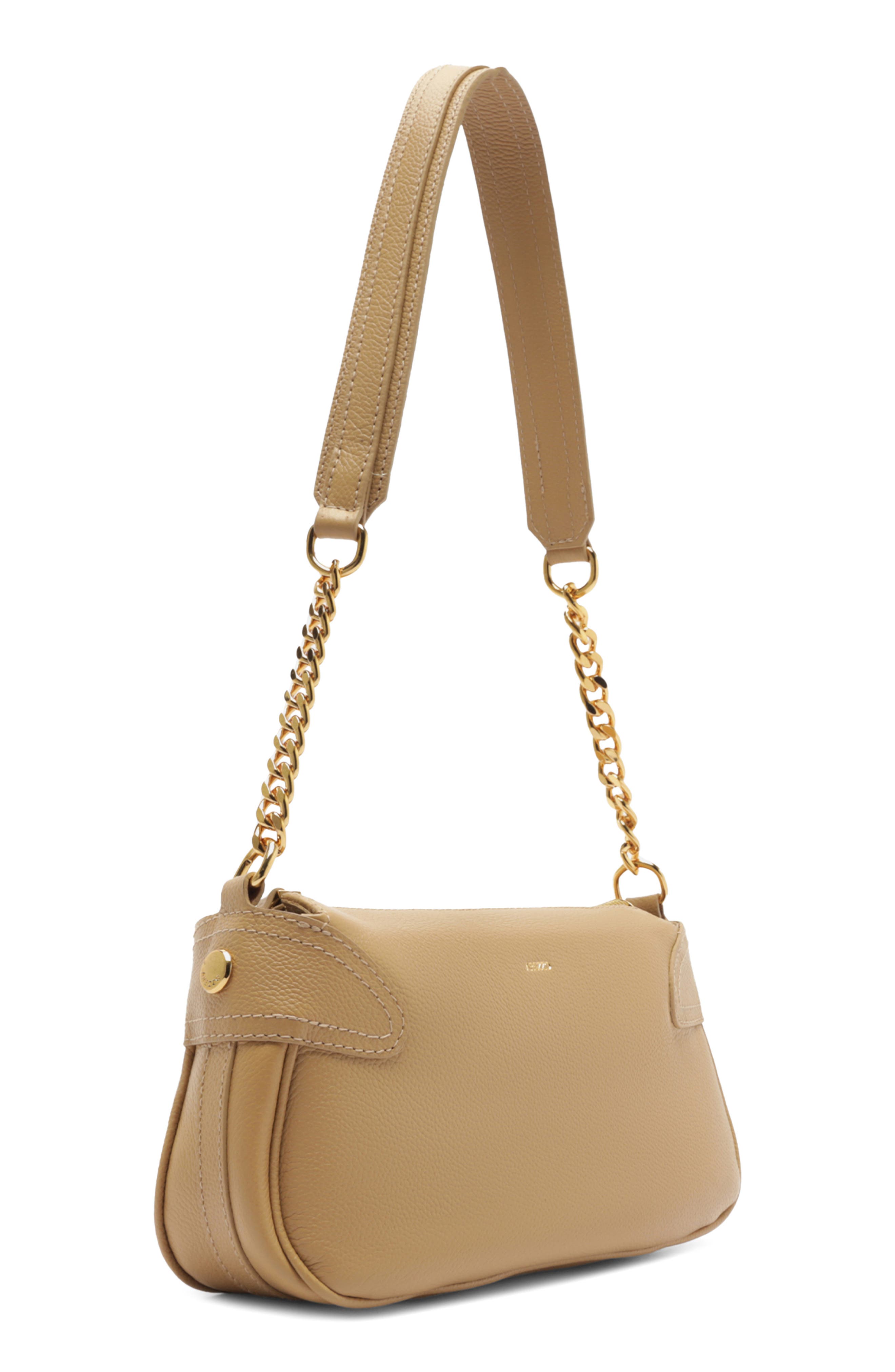 Arezzo Small Elena Leather Crossbody Bag, Alternate, color, 
