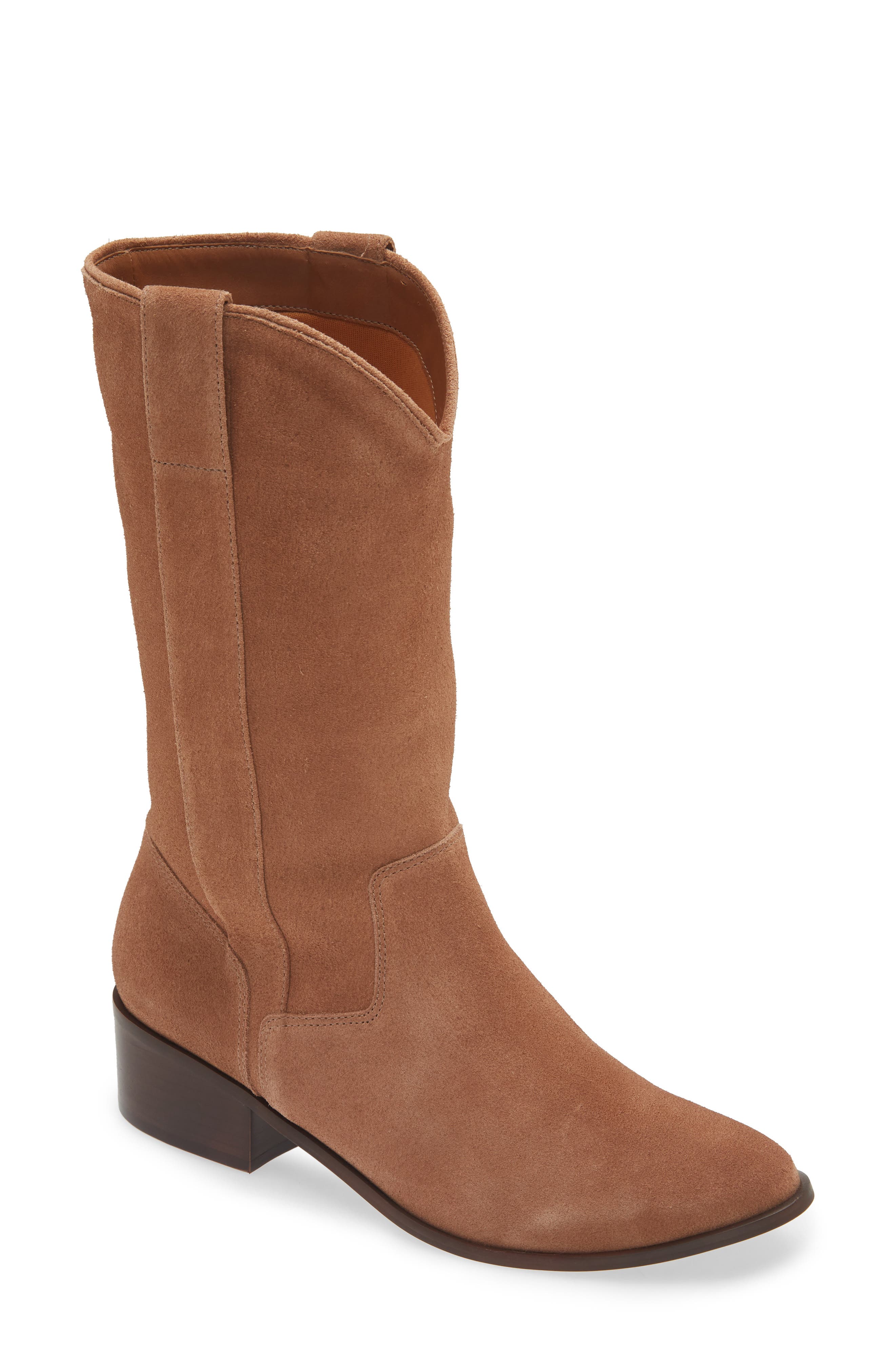 Kaanas Kane Knee High Western Boot, Main, color, 