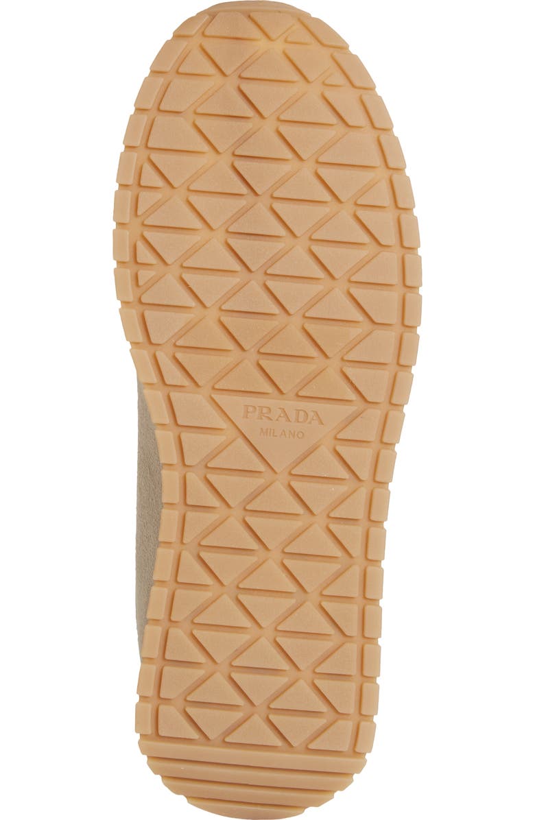 Prada Triangle Logo Low Top Sneaker, Alternate, color,