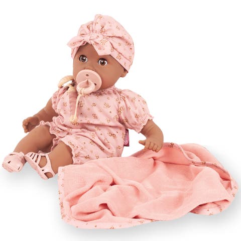 Cosy Aquini Flower Millefleur - 13" Floating Bath Baby Doll, Kids 3+