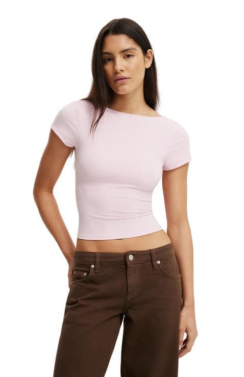 Women's Hold Me Scoop Back Tee