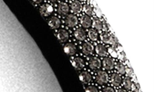 Mango Glitter Rhinestone Headband In Black