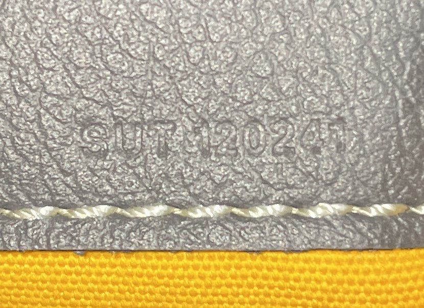 Pre-Owned Goyard Saint Leger Briefcase Backpack Coated Canvas, Alternate, color, Gray