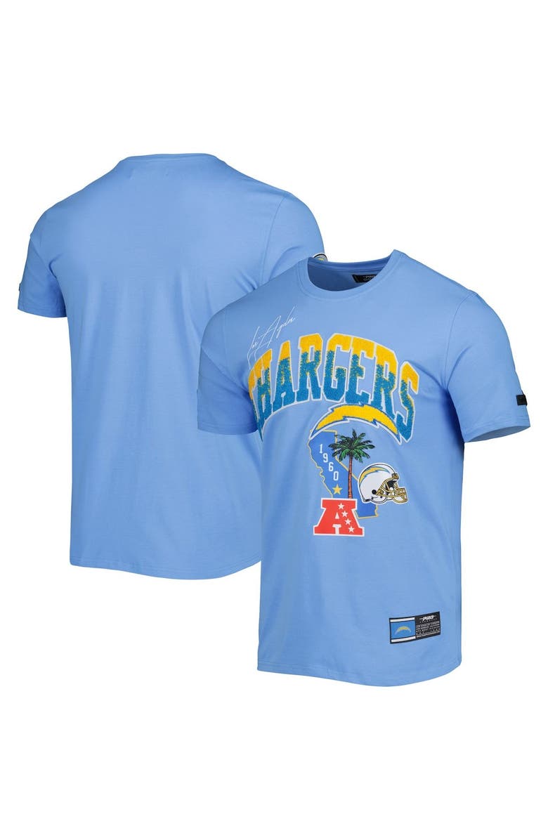 PRO STANDARD Men's Pro Standard Powder Blue Los Angeles Chargers Hometown Collection T-Shirt, Main, color, 
