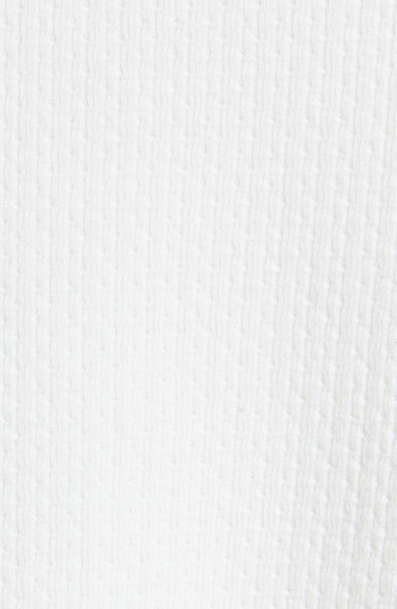 Truce Kids' Waffle Stitch Long Sleeve Top, Alternate, color, Off-White