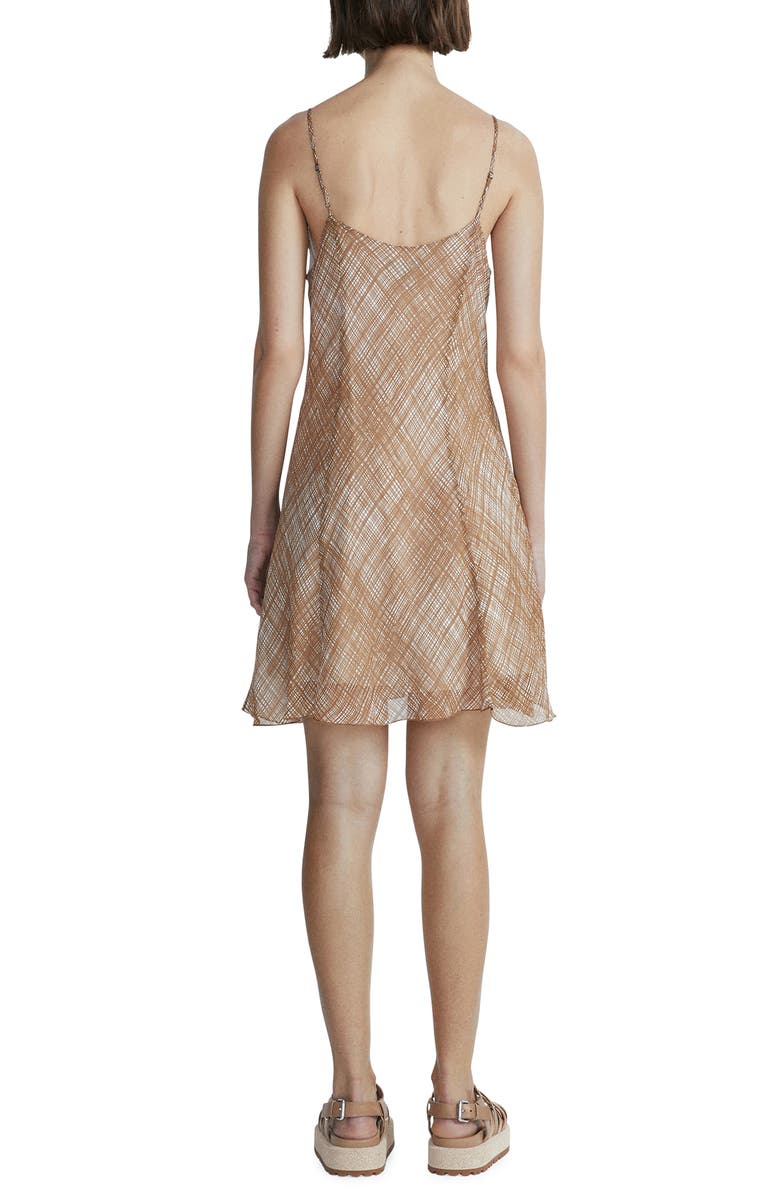 Delilah Plaid Silk Blend Dress