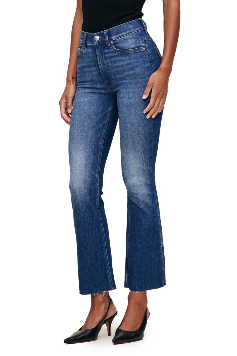 Bridget Bootcut High Rise Instasculpt Crop Jeans, Main, color, HULTON