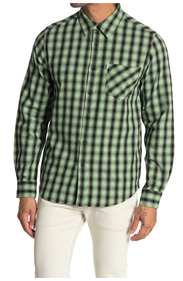 Ovadia Max Plaid Regular Fit Shirt, Main, color,