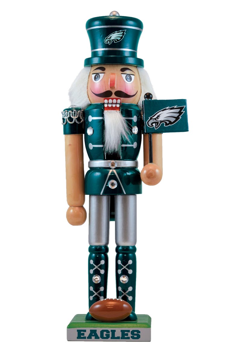 Philadelphia Eagles Nutcracker, Main, color, Multicolor