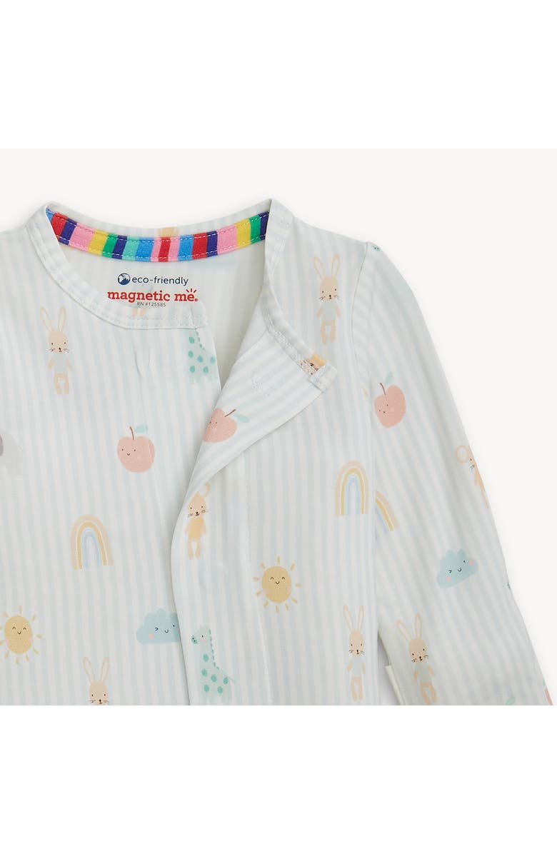 Magnetic Me Lullaby Sky Magnetic Convertible Footie, Alternate, color, White