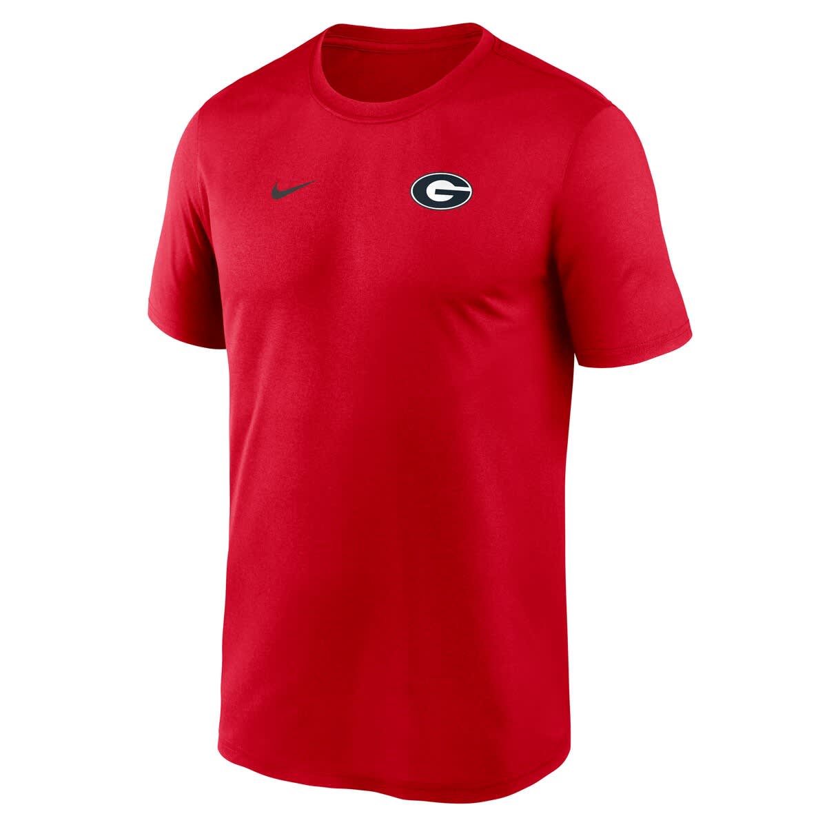Men's Nike Red Georgia Bulldogs 2025 Sideline Small Logo Legend Performance T-Shirt - image 2