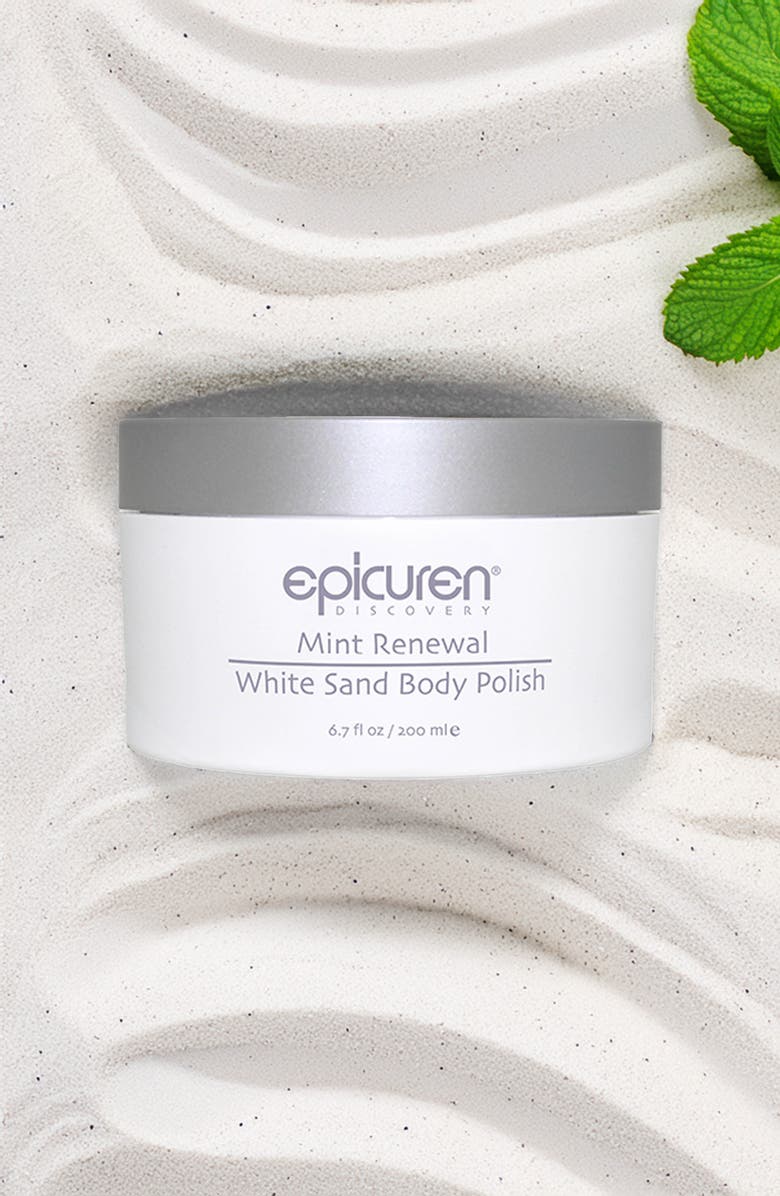 Epicuren Discovery Mint Renewal White Sand Body Polish, Alternate, color, White