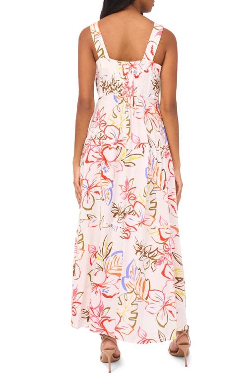 Halogen ® Challis Smocked Sundress In White