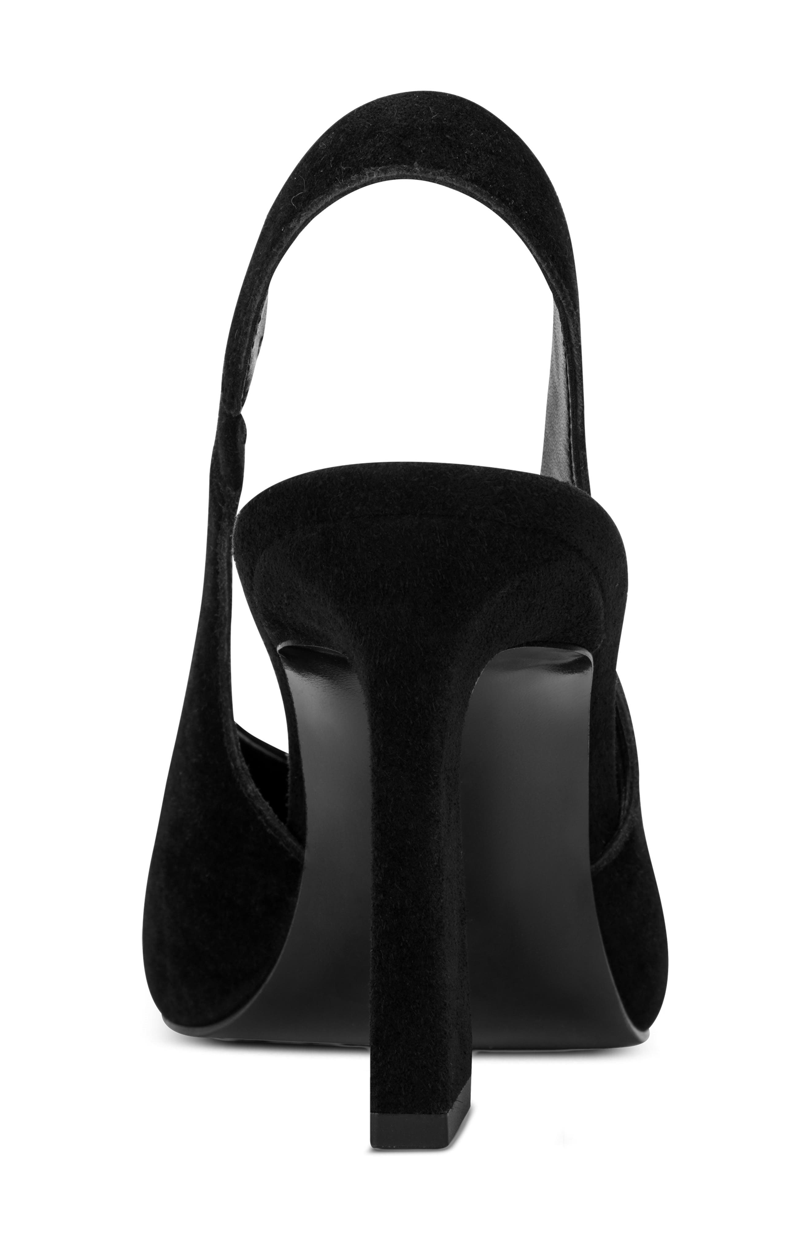 Lauryn Slingback Pump, Alternate, color, BLACK