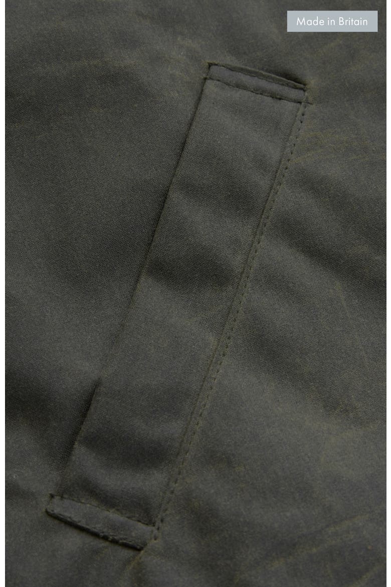 Wax Cotton Overshirt Jacket, Alternate, color, OLIVE