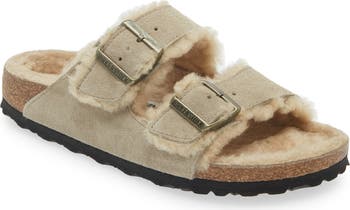 Arizona Genuine Shearling Slide Sandal