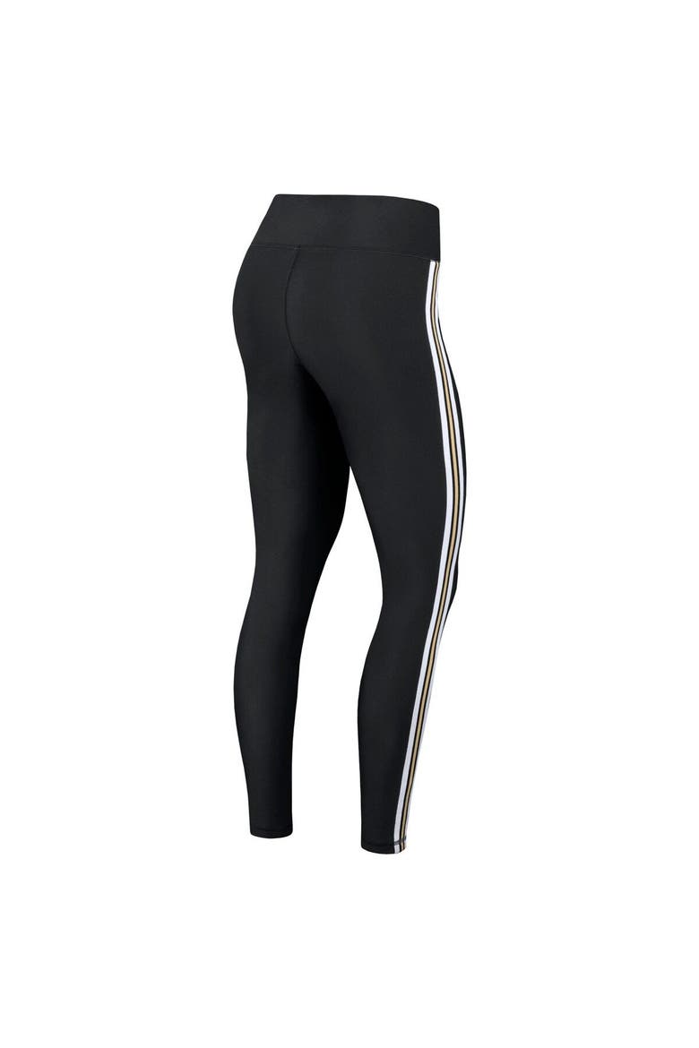 Women's WEAR by Erin Andrews Black New Orleans Saints Color Block Leggings, Alternate, color, Black