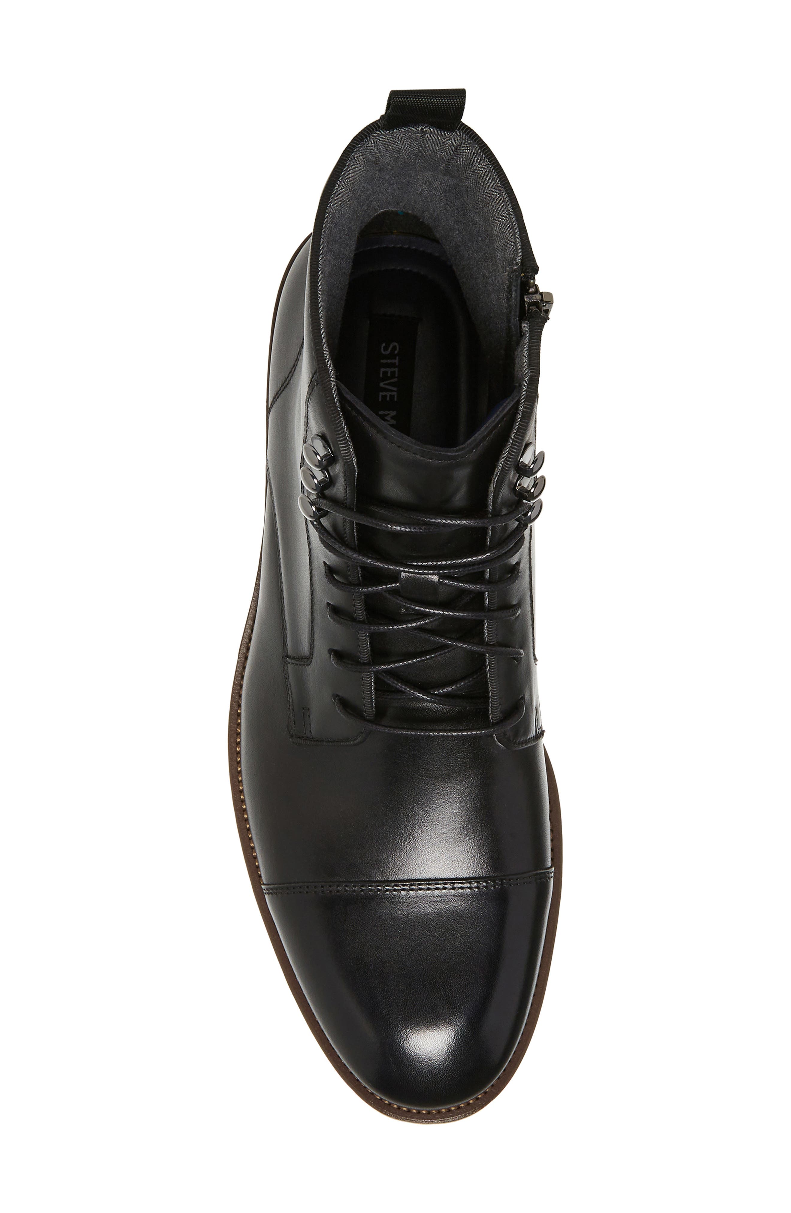 Steve Madden Daylon Cap Toe Derby Boot, Alternate, color, 