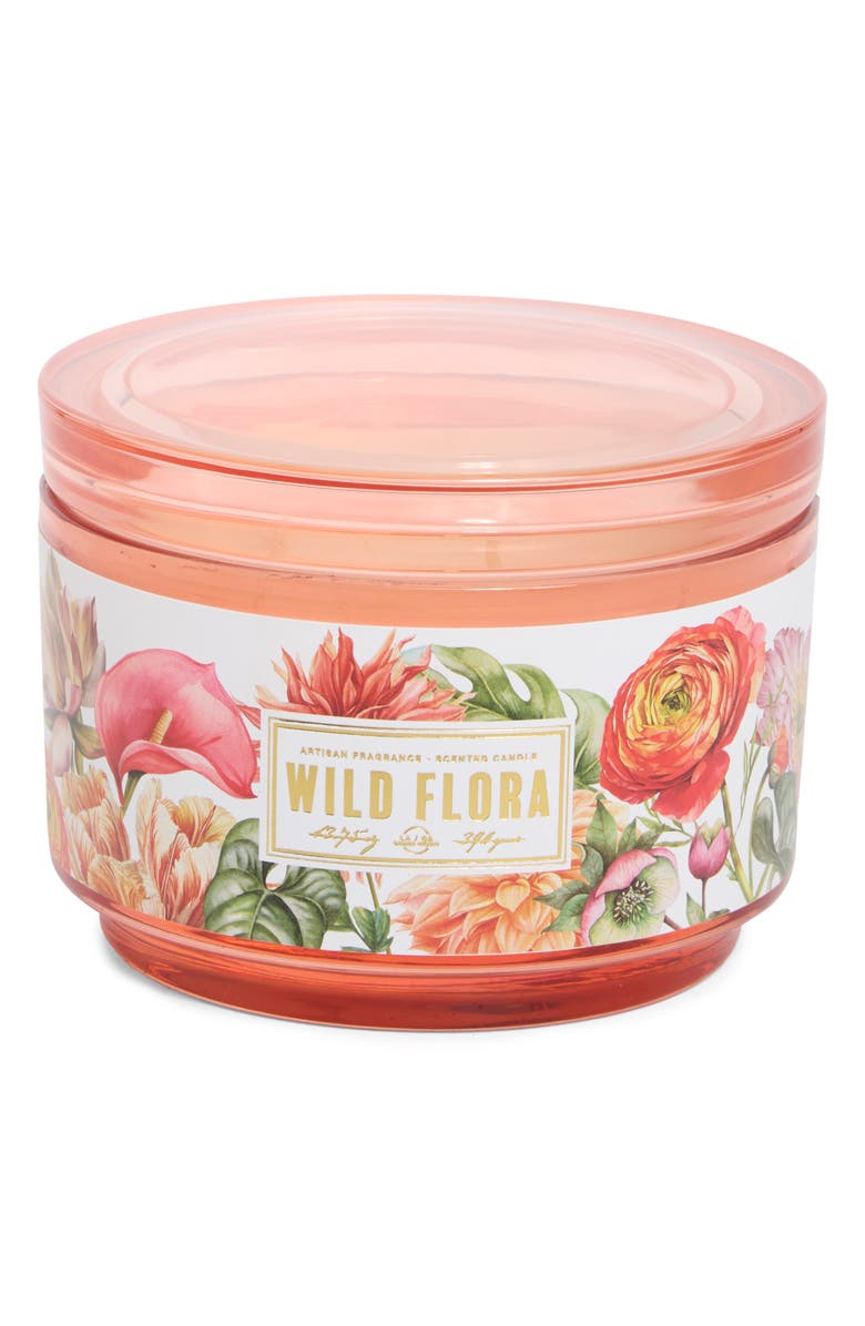 PORTOFINO CANDLES Wild Flora 3-Wick Jar Candle, Main, color, Wild Flora