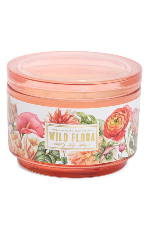 Wild Flora 3-Wick Jar Candle