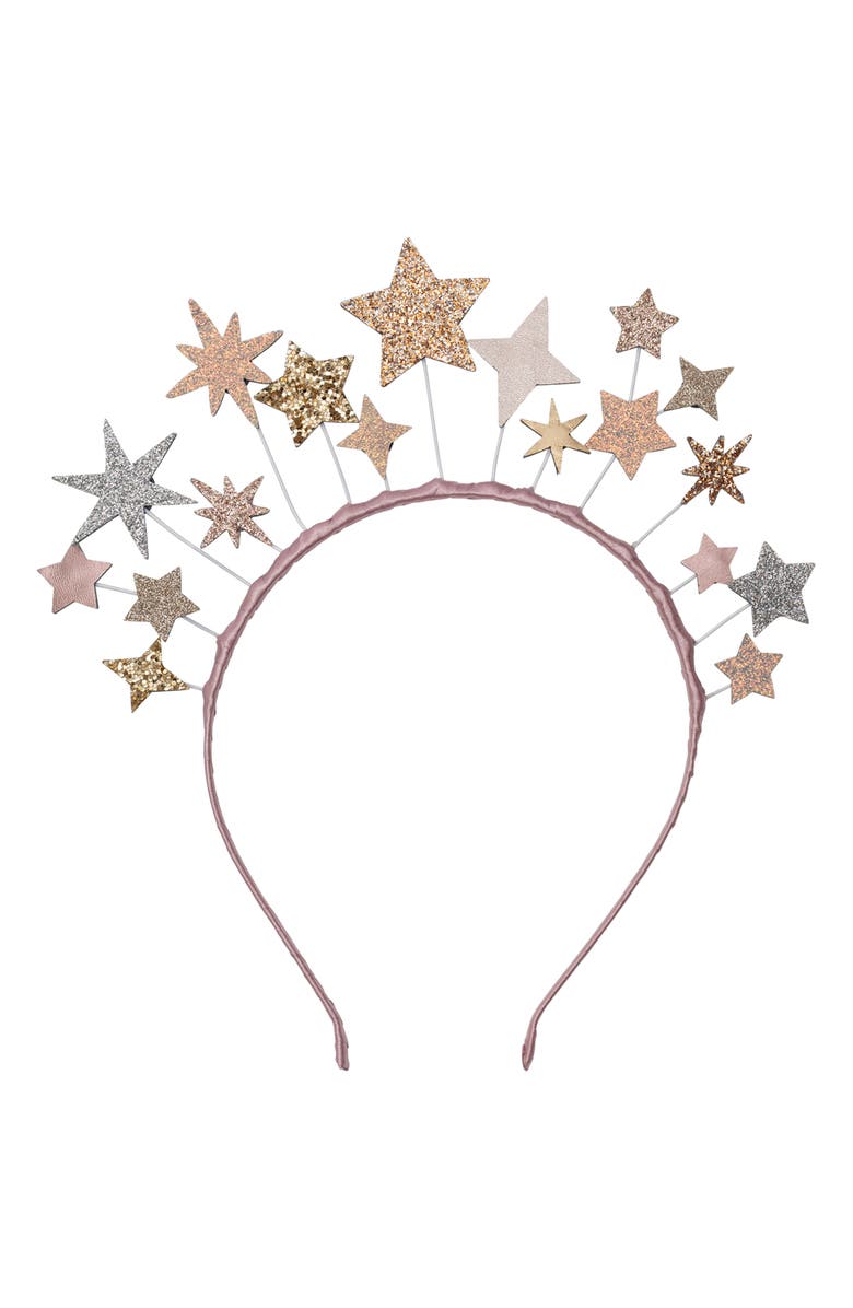 Mimi & Lula Kids' Magical Star Headdress, Main, color, Gold