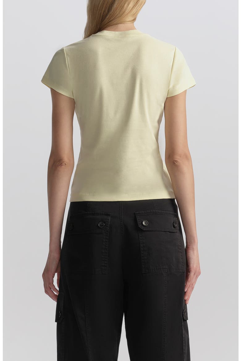 Harper T-Shirt, Alternate, color, LIGHT CANARY