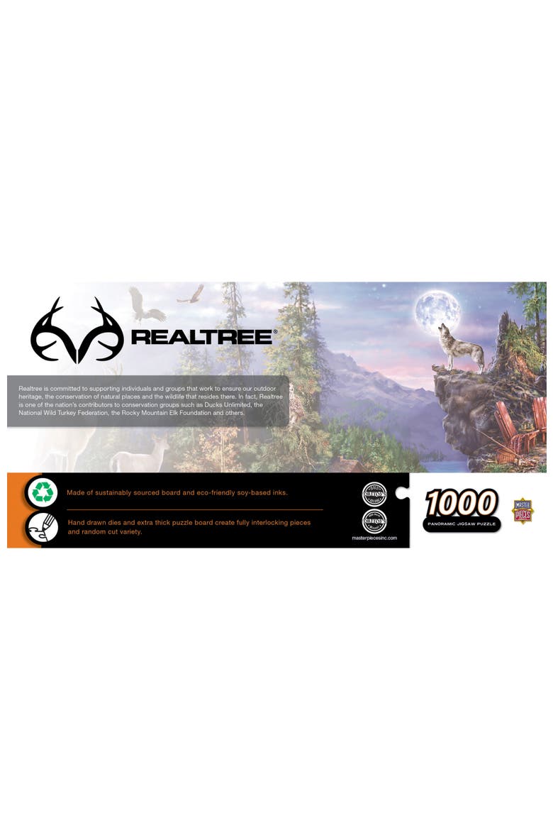 Realtree 1000 Piece Panoramic Puzzle, Alternate, color, Multicolor