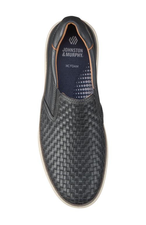 JOHNSTON & MURPHY JOHNSTON & MURPHY MCGUFFEY 2 WOVEN SLIP-ON SNEAKER