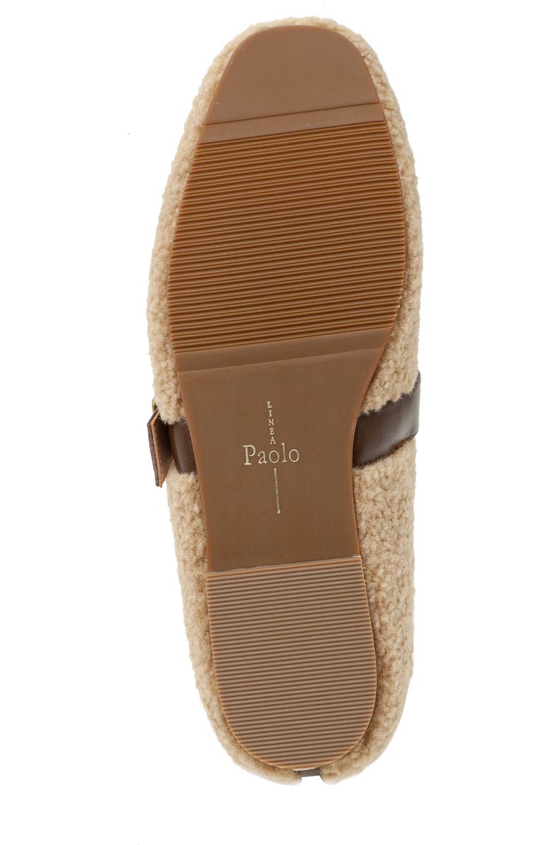 Linea Paolo Mika Mary Jane Flat, Alternate, color, Taupe/ Chocolate Brown