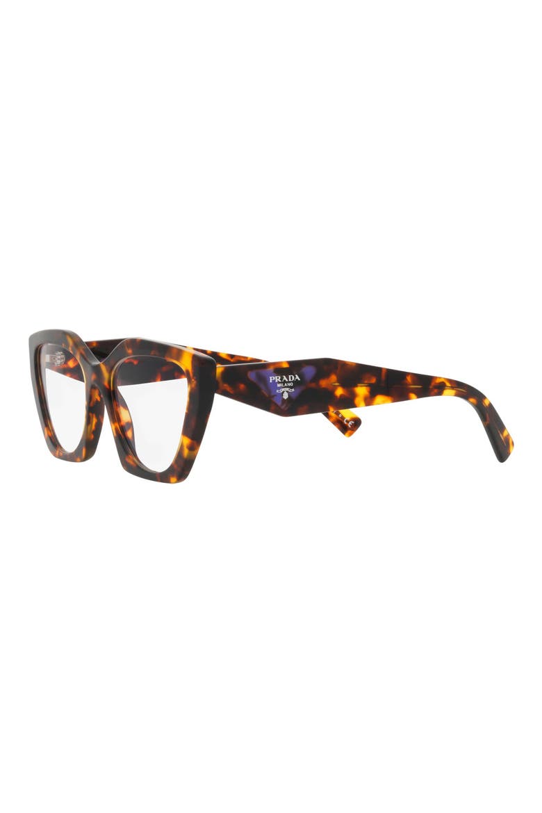 54mm Cat Eye Optical Glasses, Alternate, color, HONEY