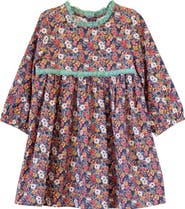 Beet World Priya Dress with Lace Trim