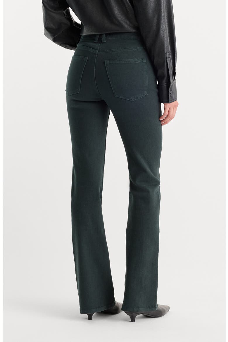 Good Classic High Waist Bootcut Jeans, Alternate, color, FOREST GREEN