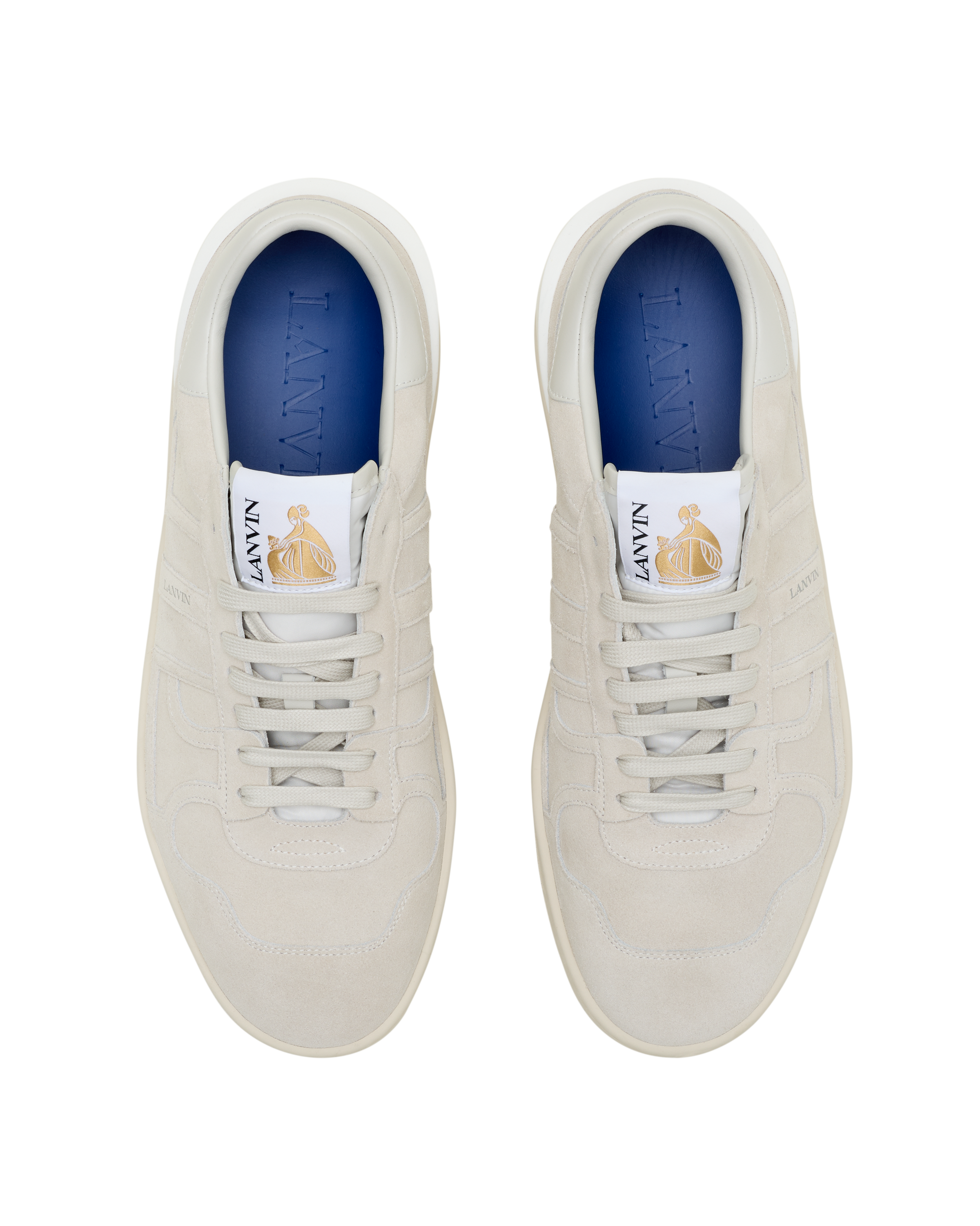Clay Sneakers In Mesh And Leather, Alternate, color, Off White