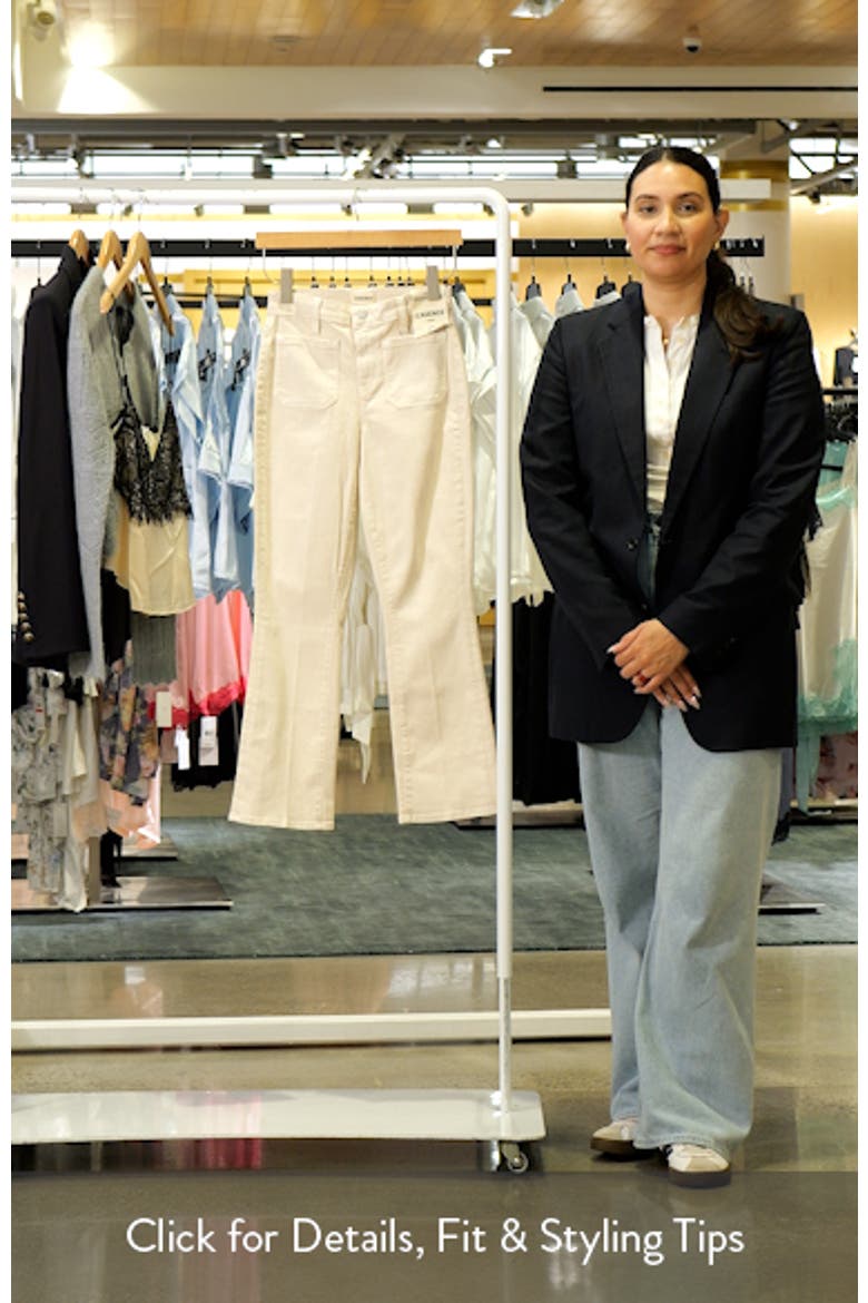 Noya High Waist Flare Ankle Jeans video