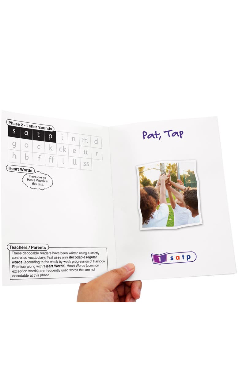 Junior Learning Real World Phase 2 Hilo Decodable Books, 6 Set, Alternate, color, Multicolored