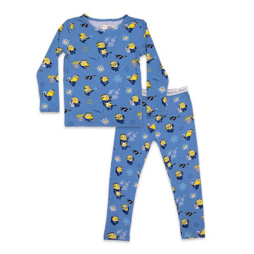 Bellabu Bear Kids' Minions Avl Set Of 2 Piece Pajamas In Minions Avl