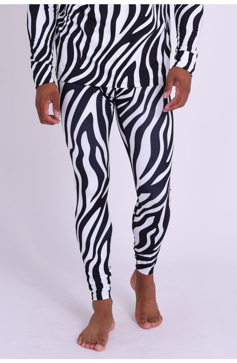 OOSC Baselayer Pant - Hotel California Zebra Print Men
s, Main, color,