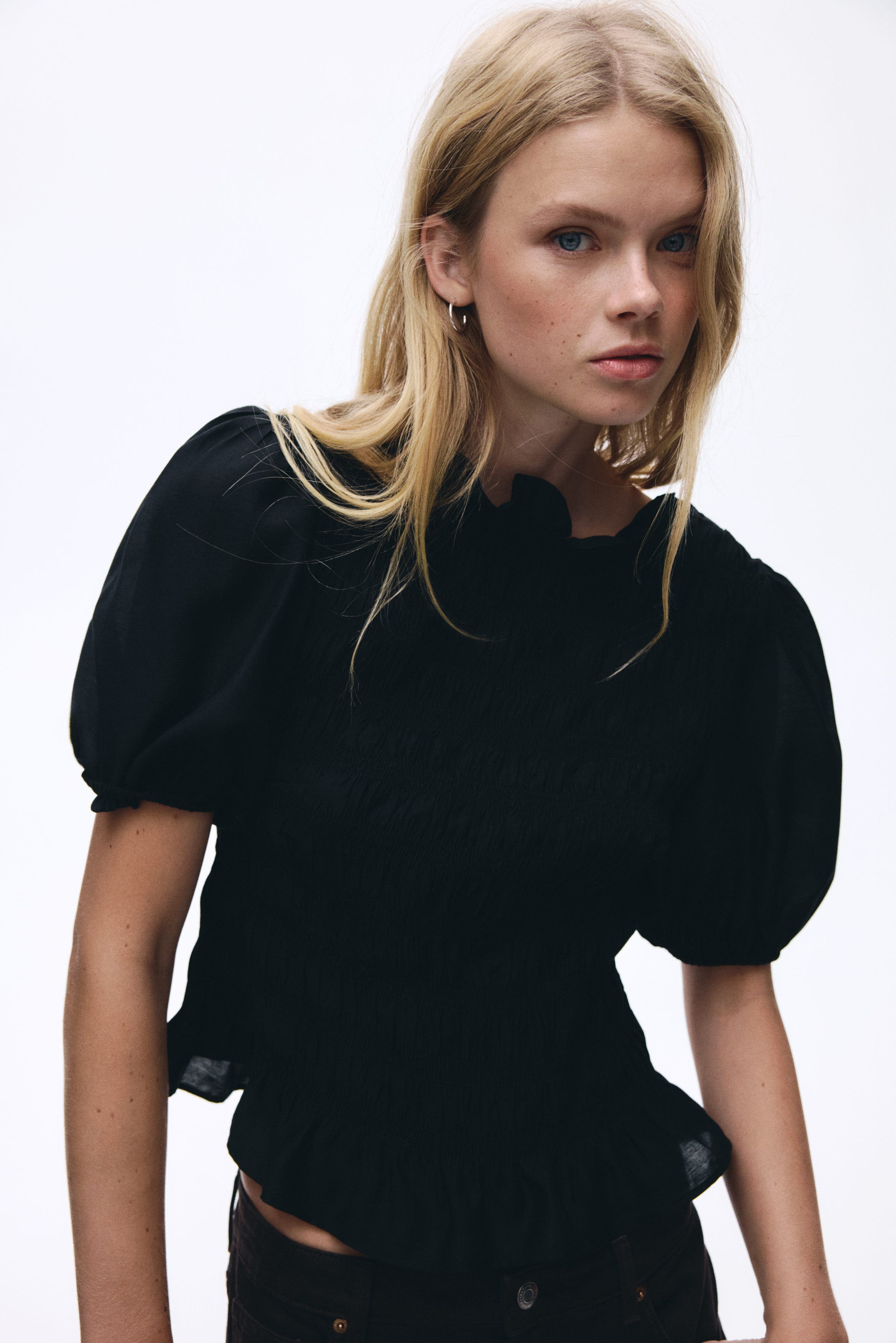 Smocked blouse - image 2