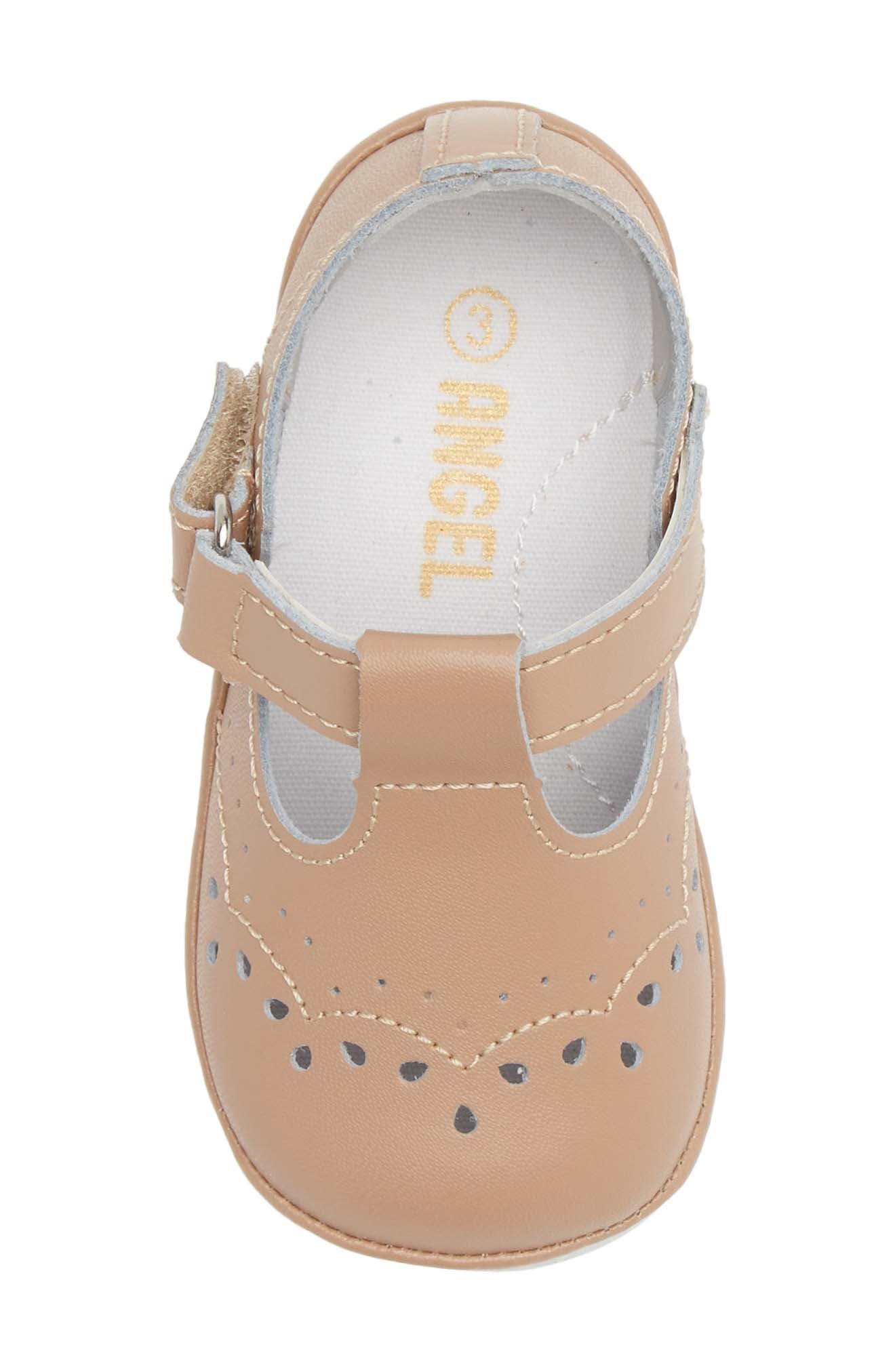 Kids' Birdie T-Strap Mary Jane, Alternate, color, LATTE
