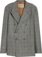 Valentino Plaid Mohair & Wool Sport Coat
