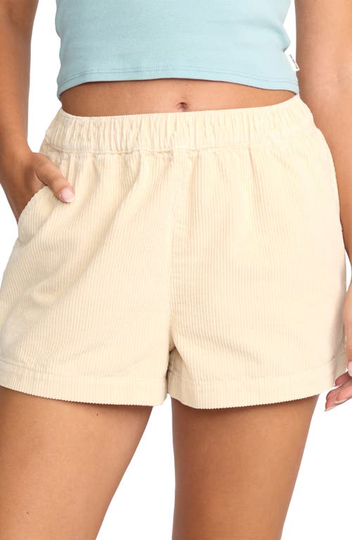 Billabong Sea Ya Cotton Corduroy Shorts In Neutral