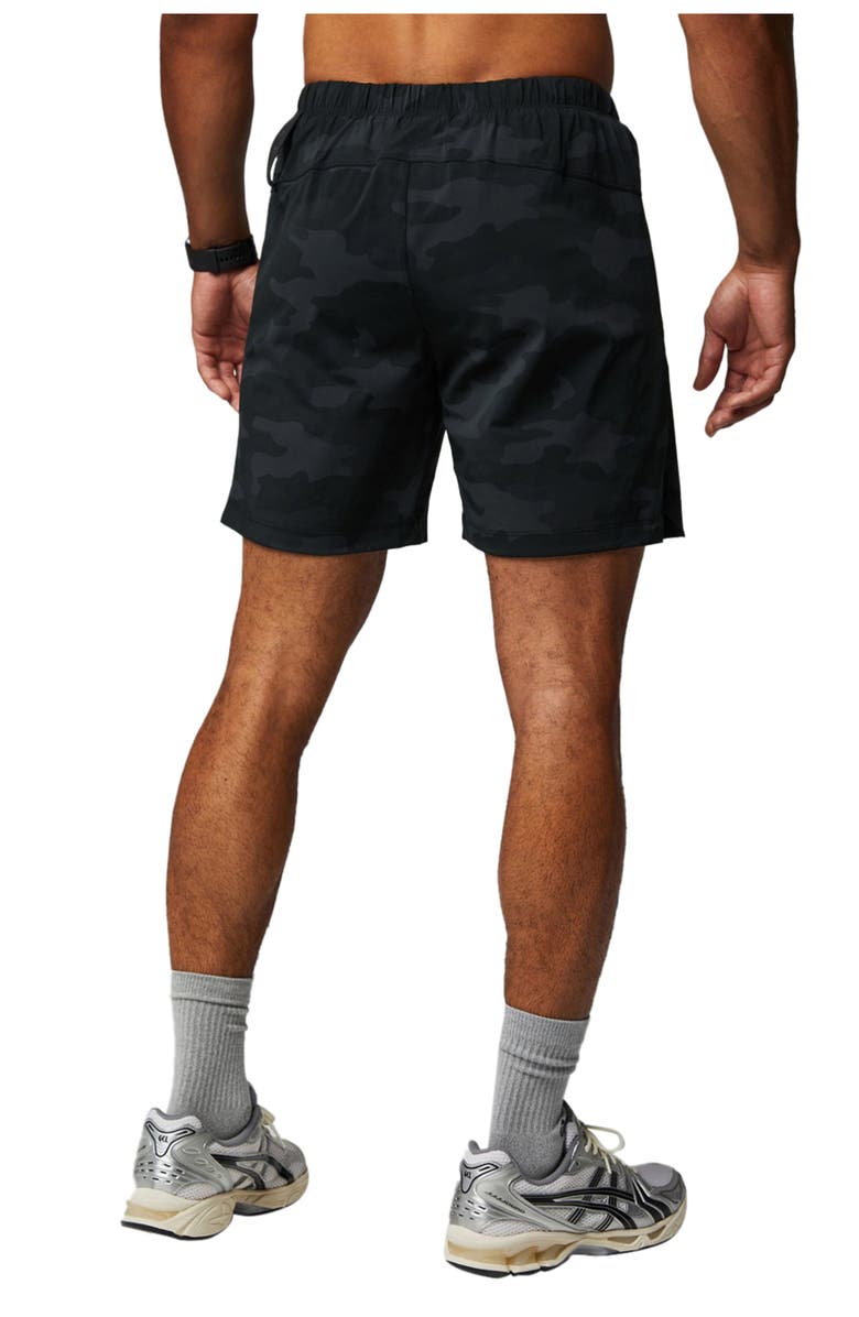 Fabletics The One Short 7", Alternate, color, Black Tactical Camo